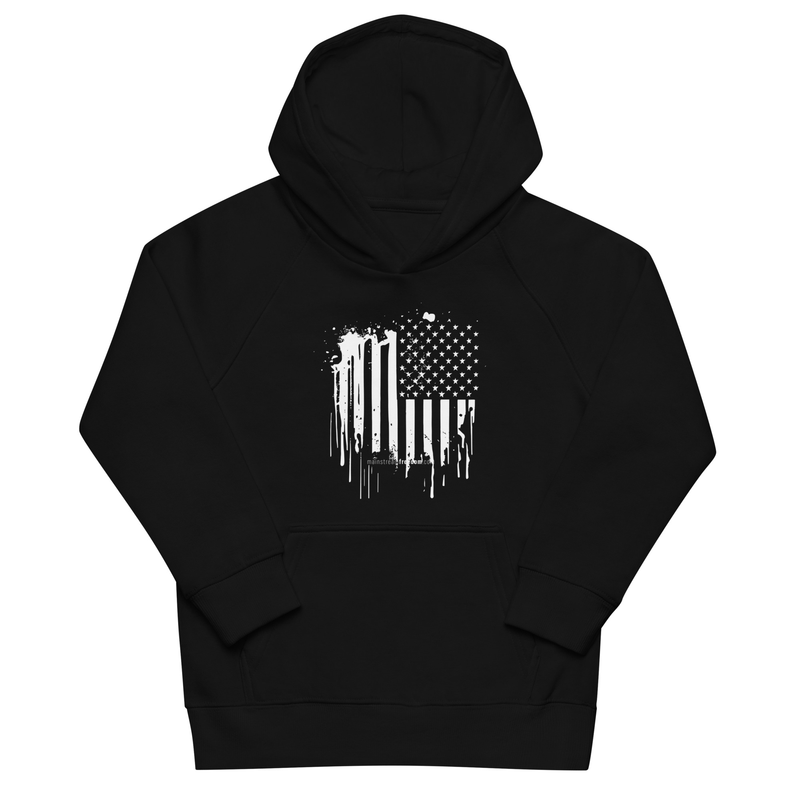 American Flag Kids eco hoodie