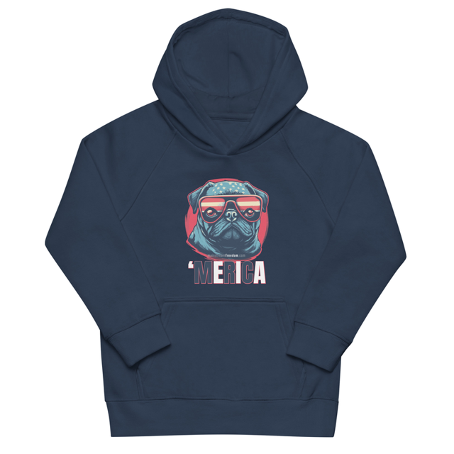 Merica Kids eco hoodie, second view