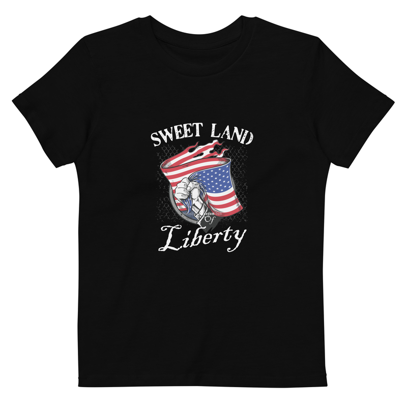Sweet Land of Liberty Organic cotton kids t-shirt