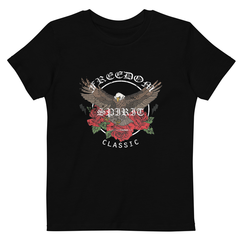Freedom Spirit Classic Organic cotton kids t-shirt