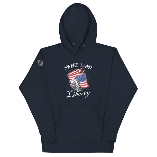 Sweet Land of Liberty Unisex Hoodie, second view
