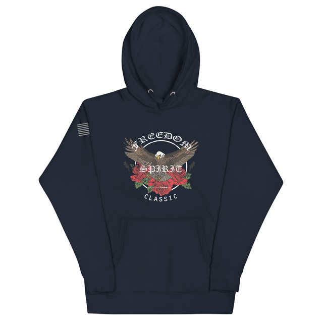 Freedom Spirit Classic Unisex Hoodie, second view