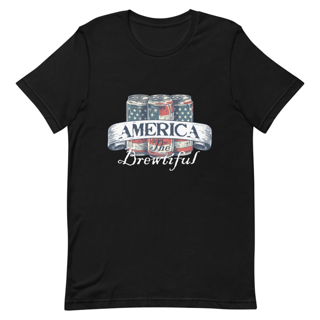 America The Brewtiful Unisex t-shirt, second view