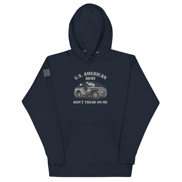 US American Army Don't Tread On Me Unisex Hoodie, second view
