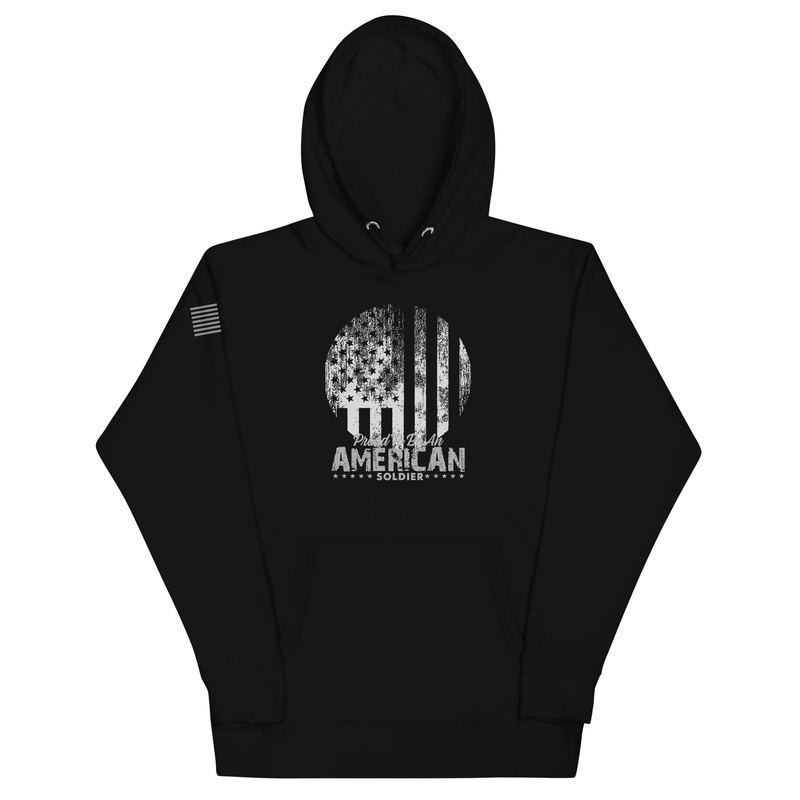 Proud To Be An American Soldier Unisex Hoodie