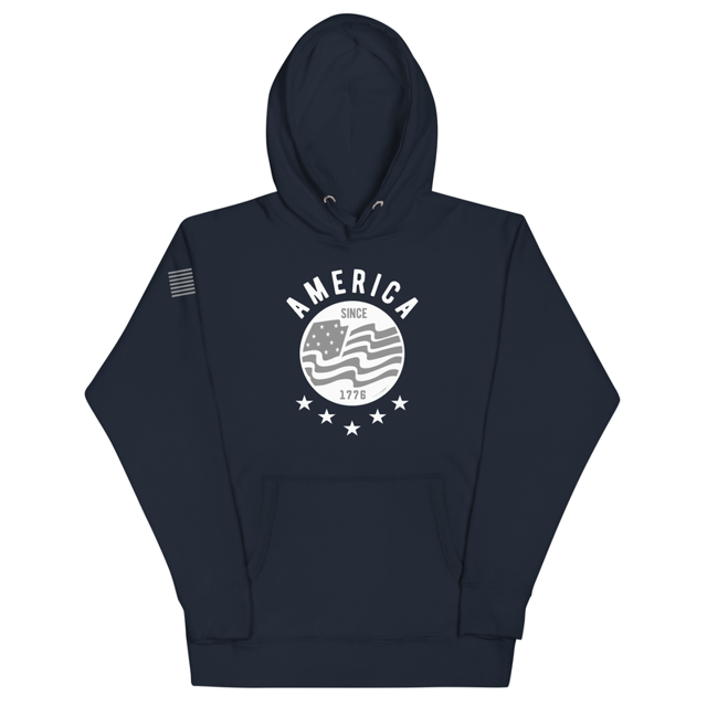 America Since 1776 Unisex Hoodie, second view