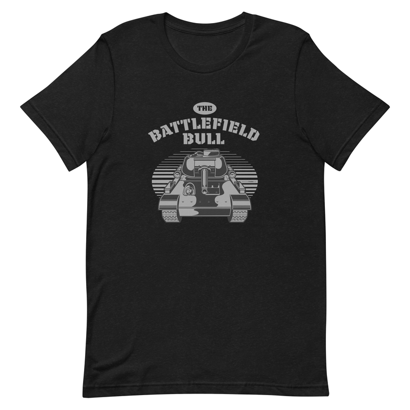 The Battlefield Bull Unisex t-shirt