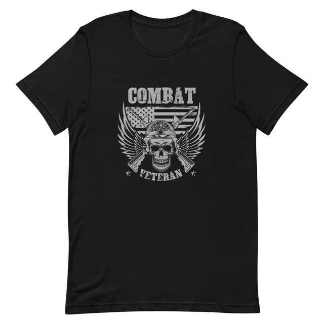 Combat Veteran Unisex t-shirt, second view