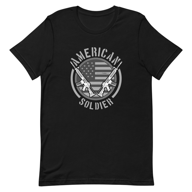 American Soldier Unisex t-shirt, second view