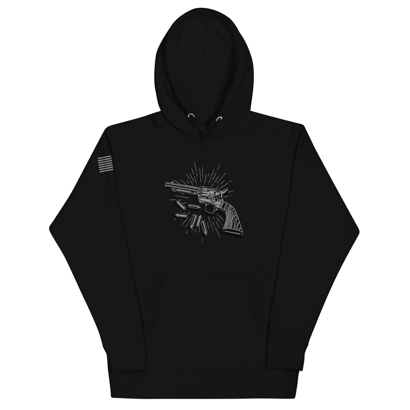 Vintage Revolver Unisex Hoodie