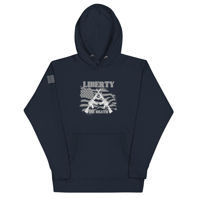 Liberty or Death Unisex Hoodie, second view