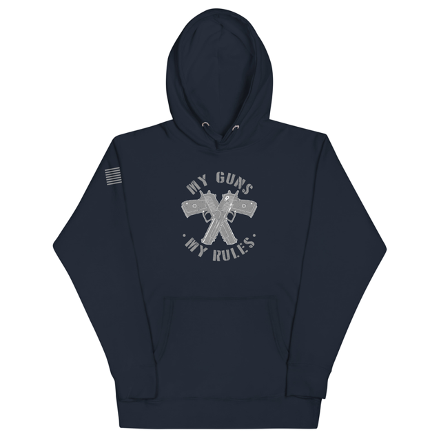 My Guns My Rules Unisex Hoodie, second view