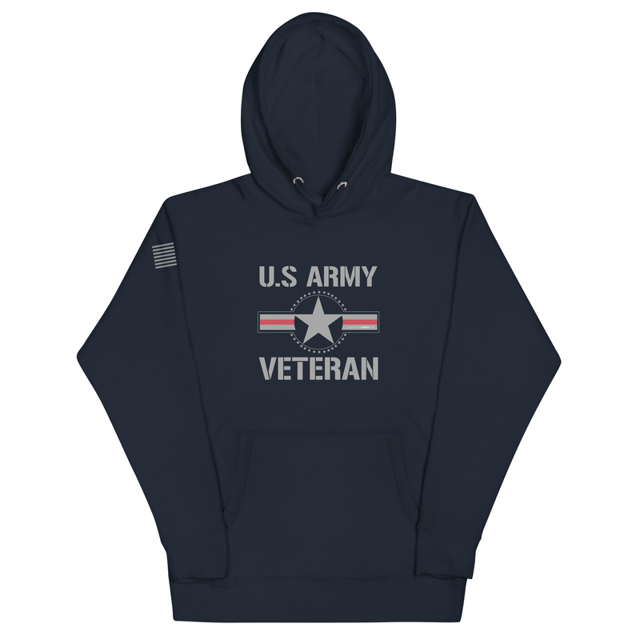 U.S Army Veteran Unisex Hoodie, second view