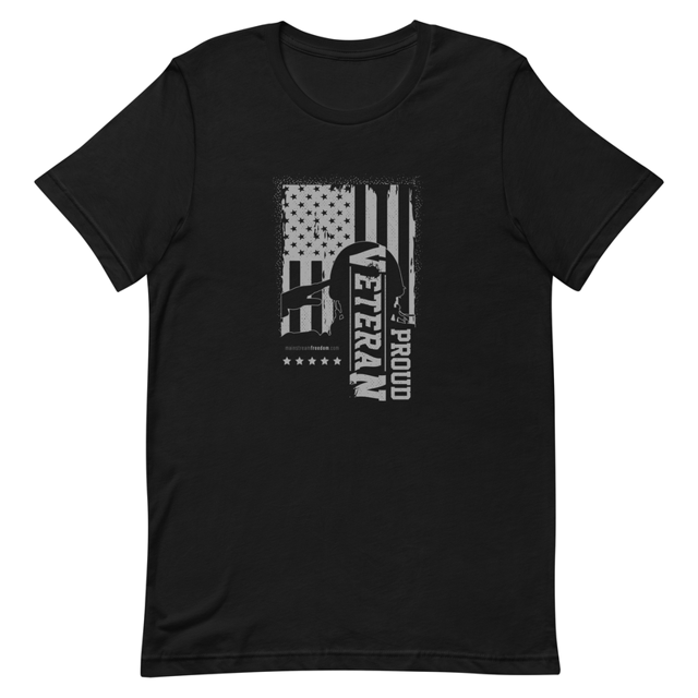 Proud Veteran Unisex t-shirt, second view