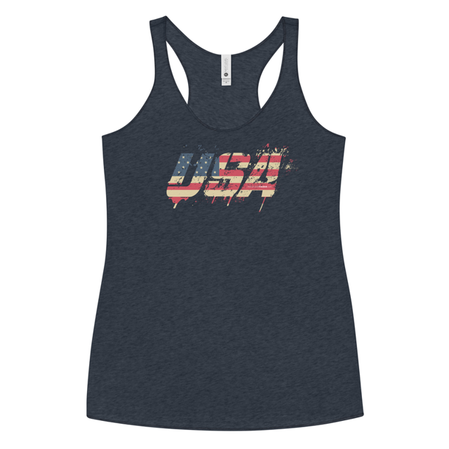 USA Grunge Women's Tank Top, second view