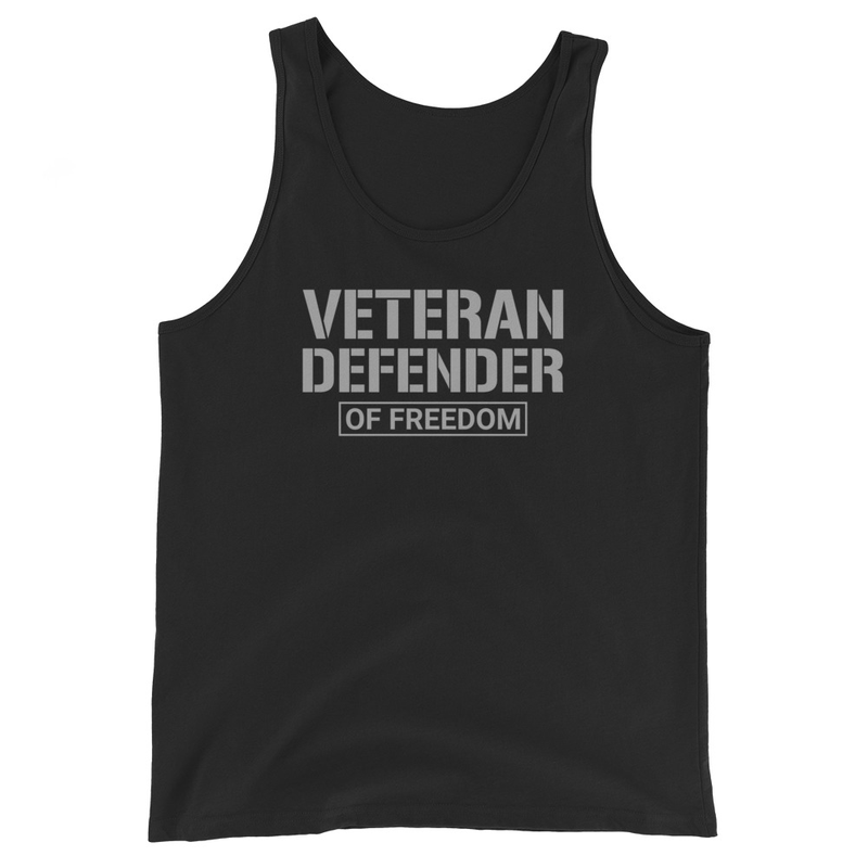 Veteran Defender of Freedom Men's Tank Top