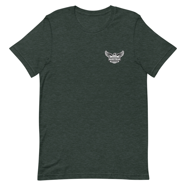 Mainstream Freedom Unisex t-shirt, second view