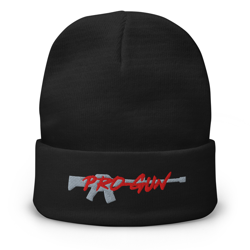 Pro- Gun Pro 2a Embroidered Beanie