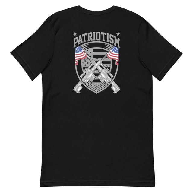Patriotism Pro America Patriotic Graphic t-shirt (Back Design), second view
