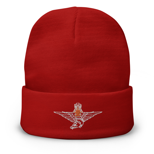 American Eagle Tattoo Embroidered Beanie, second view