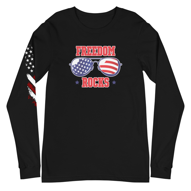 Freedom Rocks Unisex Long Sleeve Tee