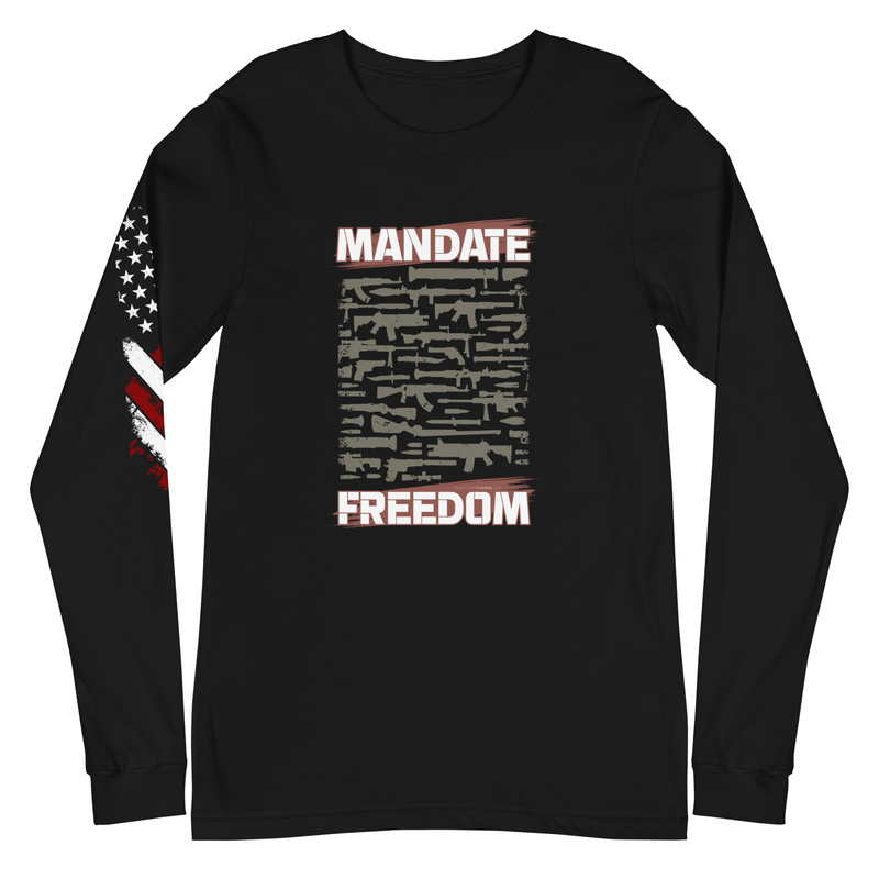 Mandate Freedom Unisex Long Sleeve Tee