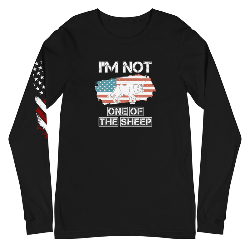 I'm Not One Of The Sheep Unisex Long Sleeve Tee
