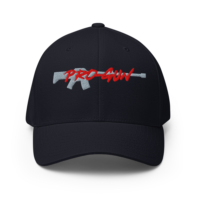 Pro-Gun Embroidered Structured Twill Cap - Pro Second Amendment Cap/Hat