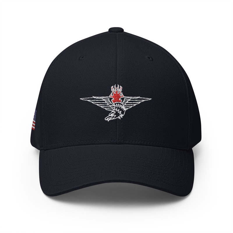 American Eagle Tattoo Structured Twill Cap