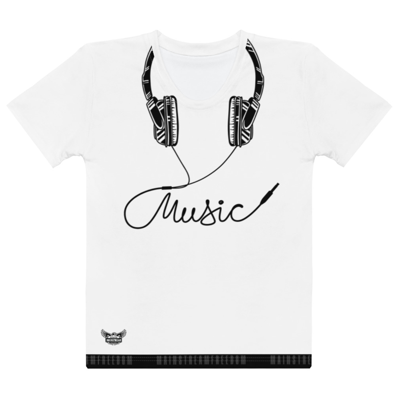Headphones Music Women's T-shirt