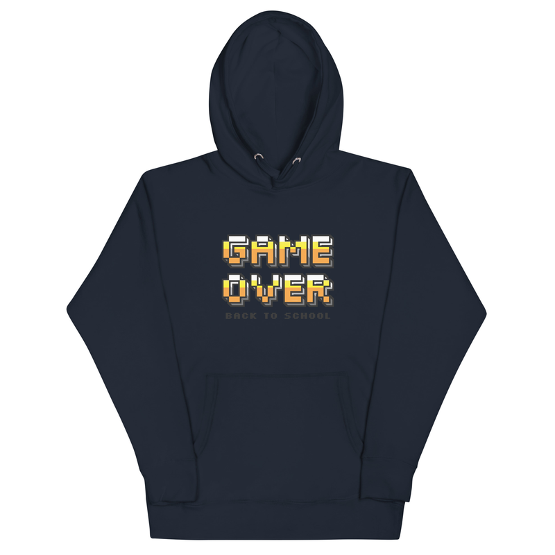 Game Over Back To School Unisex Hoodie
