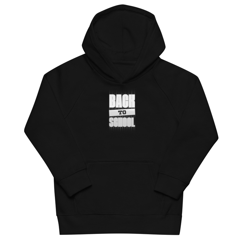 Back To School Kids eco hoodie