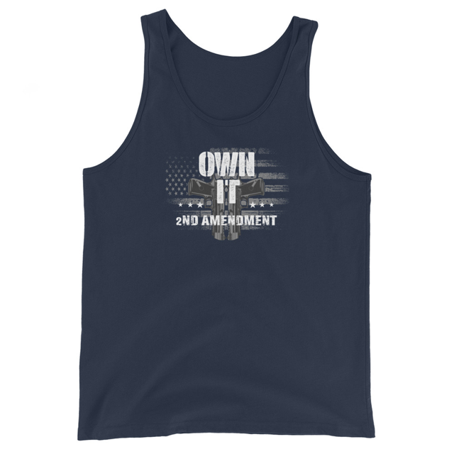 Own It 2nd Amendment Men's Tank Top, second view