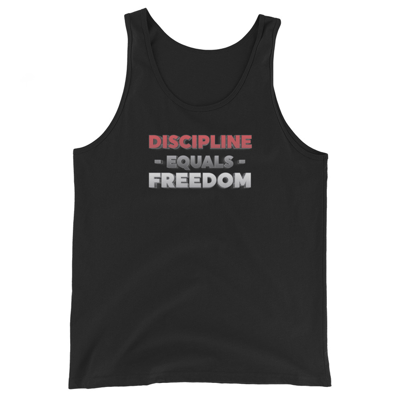 Discipline Equals Freedom Men's Tank Top