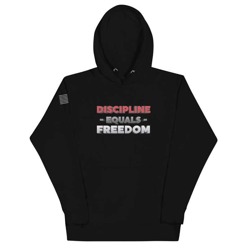 Discipline Equals Freedom Unisex Hoodie