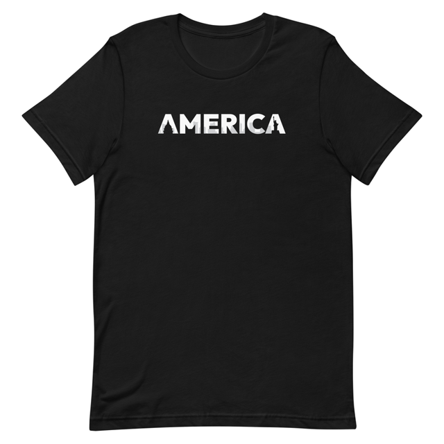 America Unisex t-shirt, second view