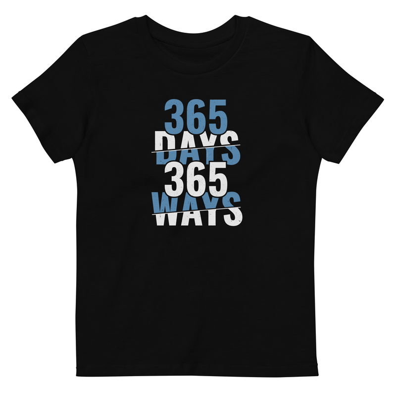 365 Days 365 Ways Organic cotton kids t-shirt
