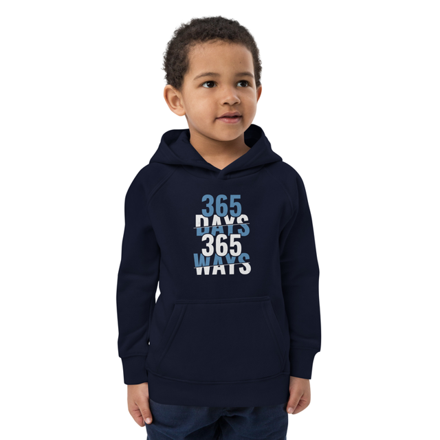 365 Days 365 Ways Kids eco hoodie, second view