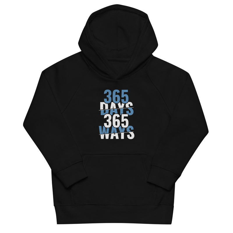 365 Days 365 Ways Kids eco hoodie