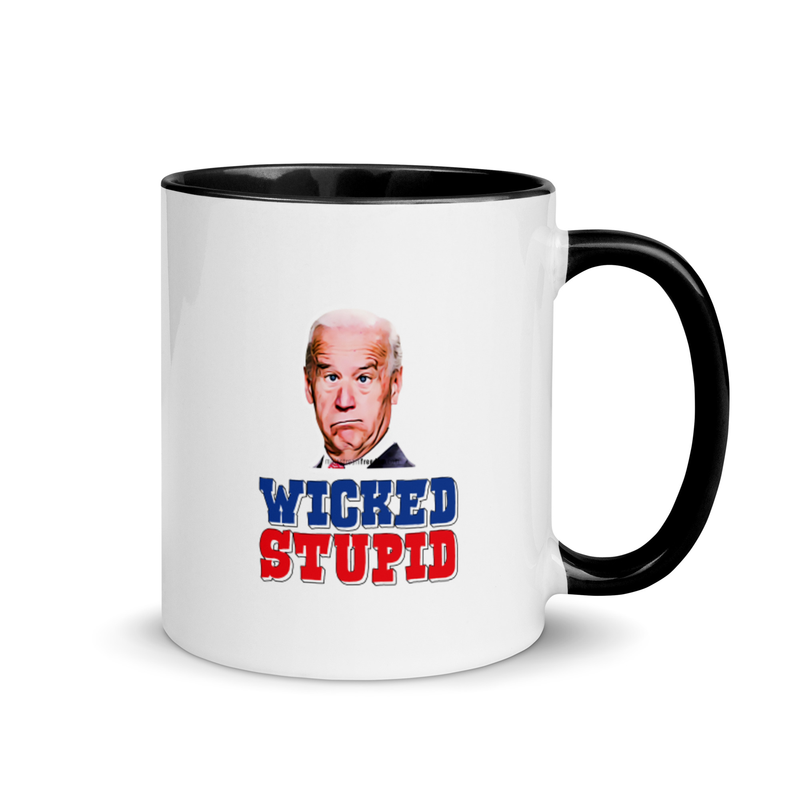 Wicked Stupid Mug with Color Inside