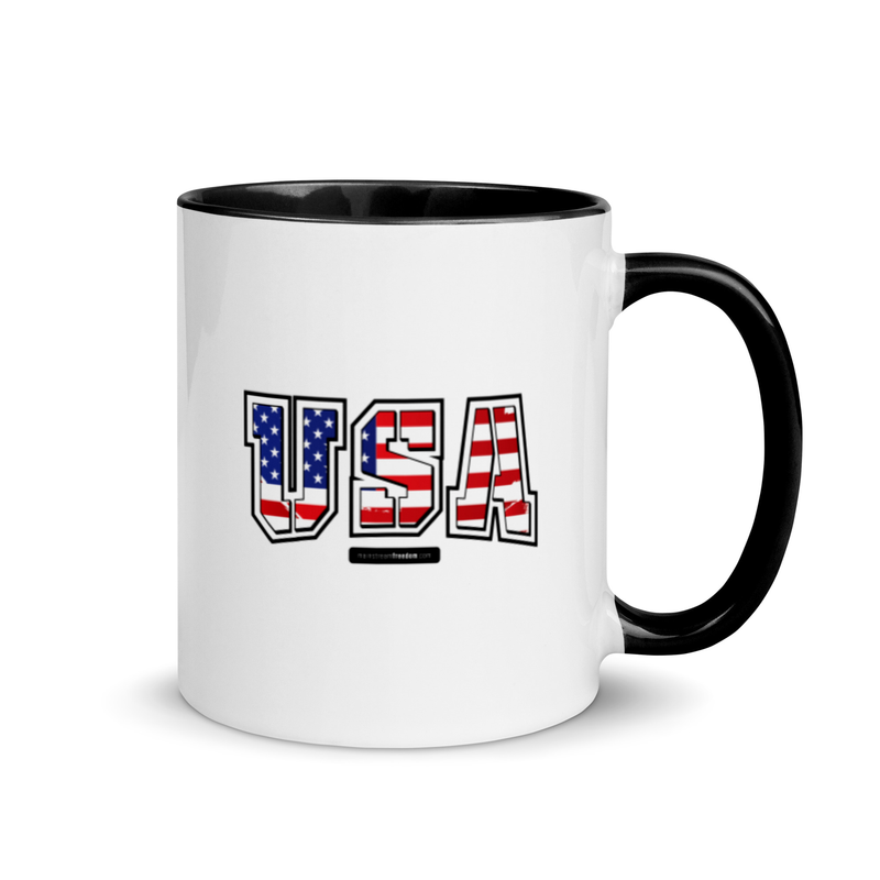 USA Mug with Color Inside