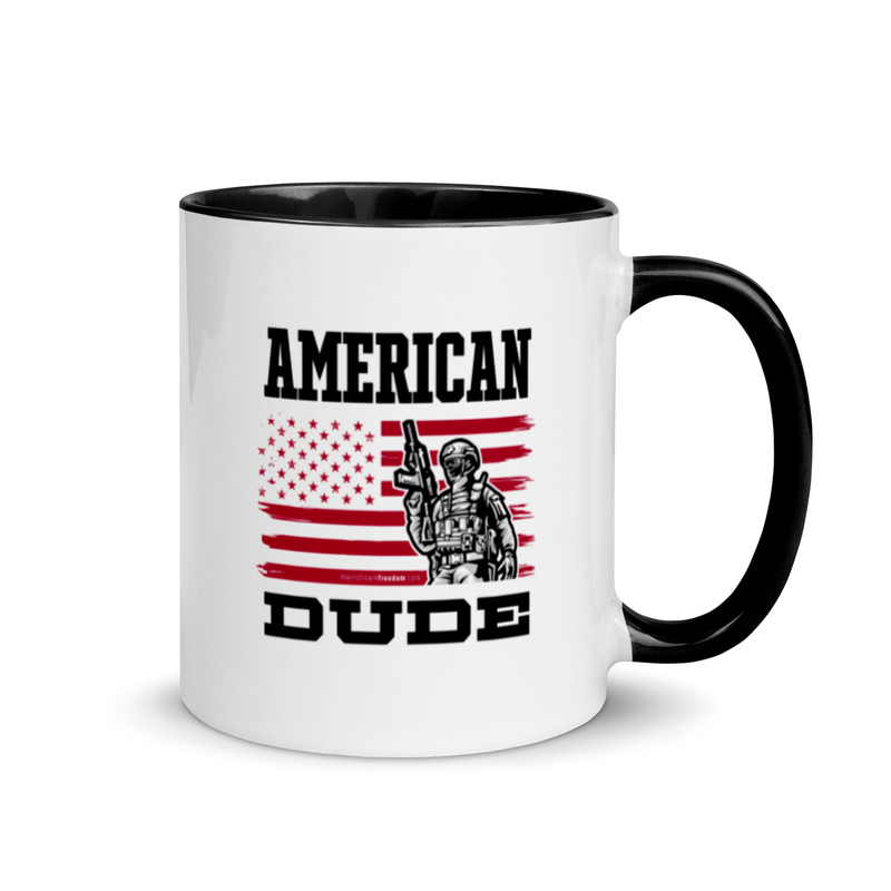 American Dude Mug with Color Inside
