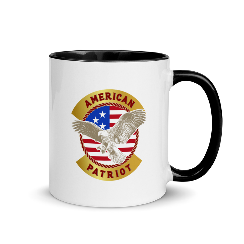 American Patriot Mug with Color Inside