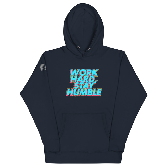 Work Hard, Stay Humble Unisex Hoodie, second view