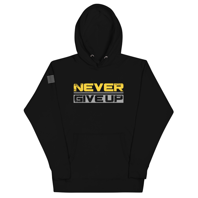 Never Give Up Unisex Hoodie
