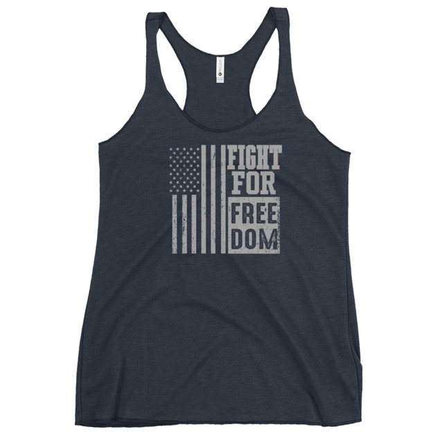 Fight For Freedom Women's Tank Top, second view