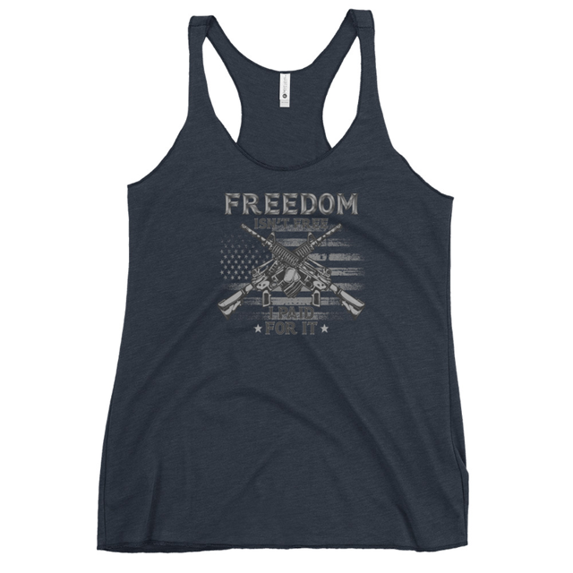 Freedom Isn't Free, I Paid For It Women's Tank Top, second view