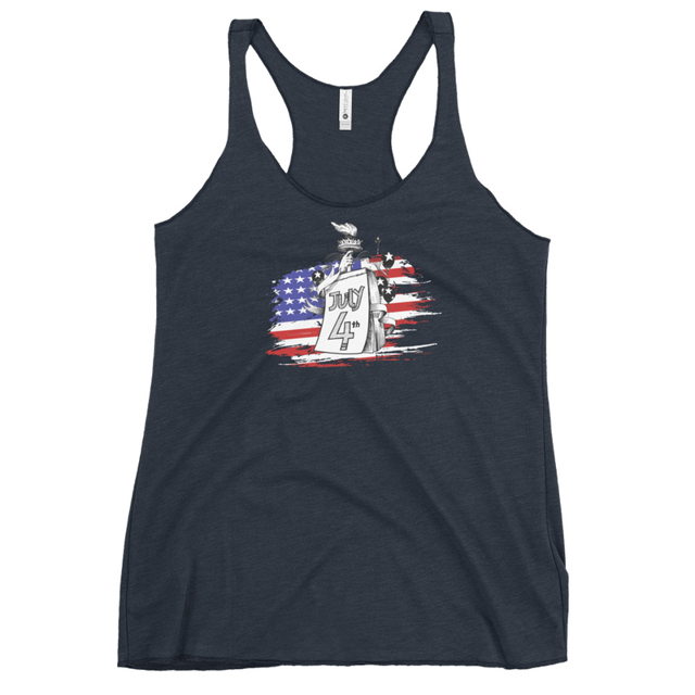 July 4th Women's Tank Top, second view
