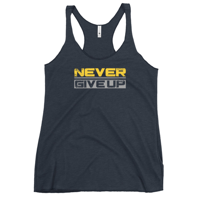 Never Give Up Women's Tank Top, second view