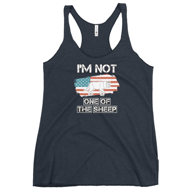 I'm Not One Of The Sheep Women's Tank Top, second view